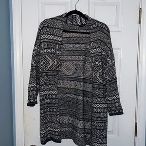 Lucky Brand tribal print cardigan